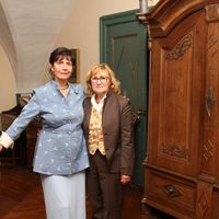 Bild vergrößern: Stadtpräsidentin Krätzschmar zu Gast auf Schloss Glücksburg anlässlich des 70. Geburtstags von Prinzessin Elisabeth zu Ysenburg am 22.10.2015