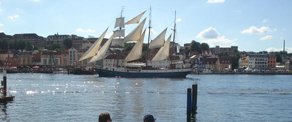Im Flensburger Hafen
