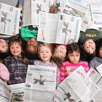 Bild vergrößern: Kinder des ADS Kindergartens in Flensburg nehmen am Zikita Projekt