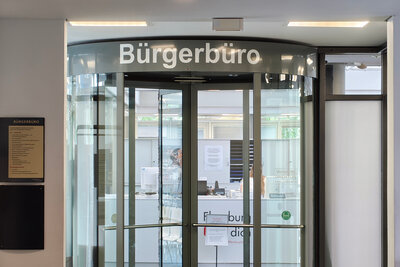 B&uuml;rgerb&uuml;ro Frontansicht