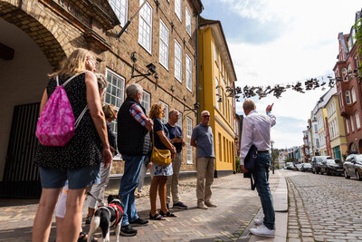 Historische Stadtf&uuml;hrung in der Norderstra&szlig;e