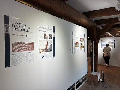 Memorial-Entwurf eines Segels
