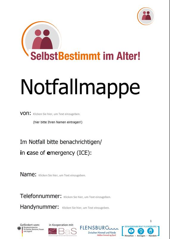 Notfallmappe 