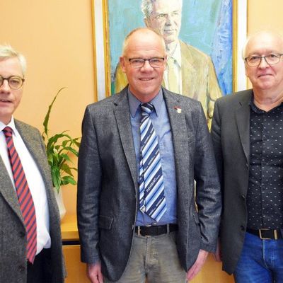 Bild vergrößern: Besuch beim Sydslesvigsk Forening e.V. - Dansk Generalsekretariat am 20.11.2018