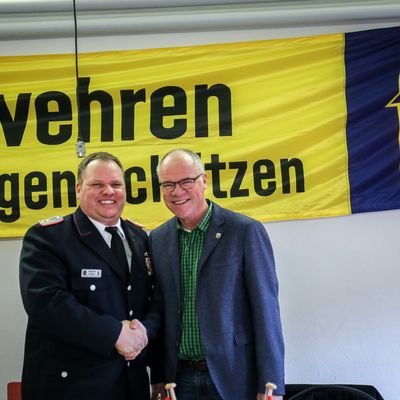 Bild vergrößern:  Besuch zur Jahreshauptversammlung Stadtverband Flensburg -  Jugendfeuerwehr am 09.02.2019 in Klues.