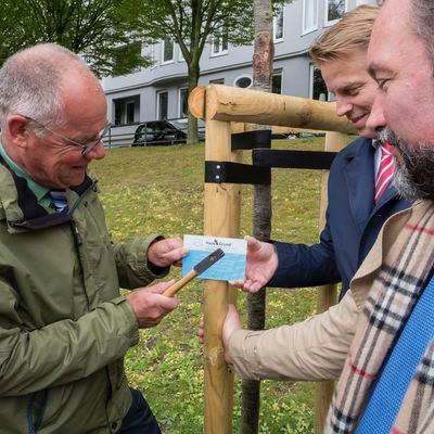 Bild vergrößern: Veranstaltungen von Haus & Grund Landesverbandstag 2019 (Landesverbandstag/Spendenübergabe/Baumpflanzung) am 26.04.2019.