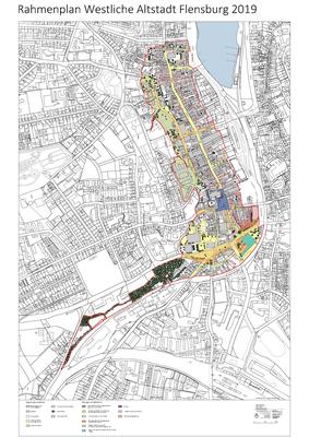 Bild vergrößern: Westliche Altstadt - Rahmenplan 2019